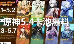 原神38卡池爆料最新,新角色与限定武器大揭秘！