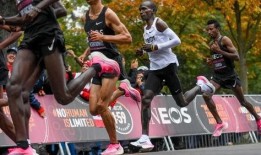 基普乔格最新爆料跑鞋,全新跑鞋助力破纪录，科技革新引领跑步新潮流